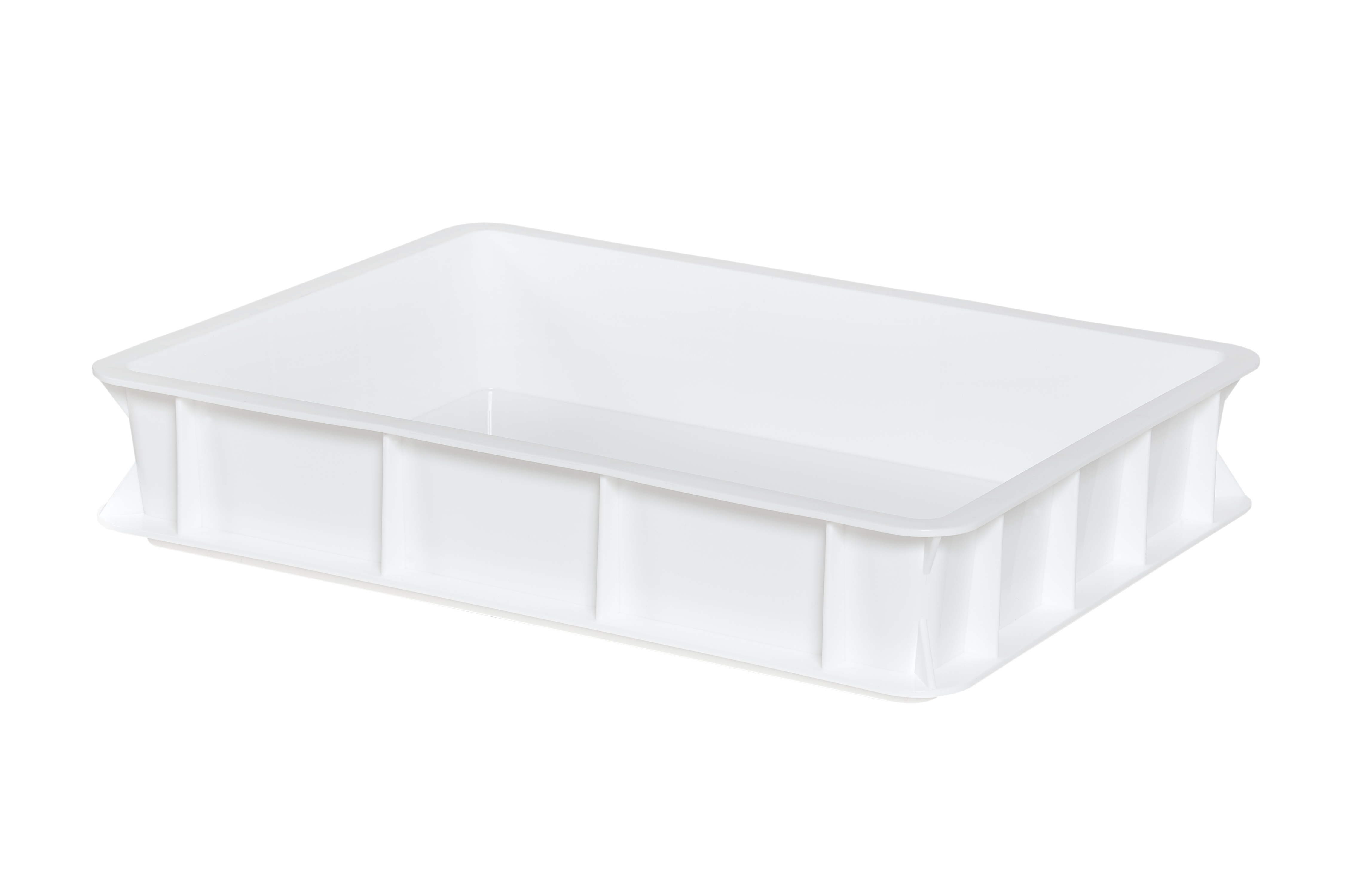 Hævekasse uden låg til pizzadej 40x30x8 cm, hvid – Hurtig levering