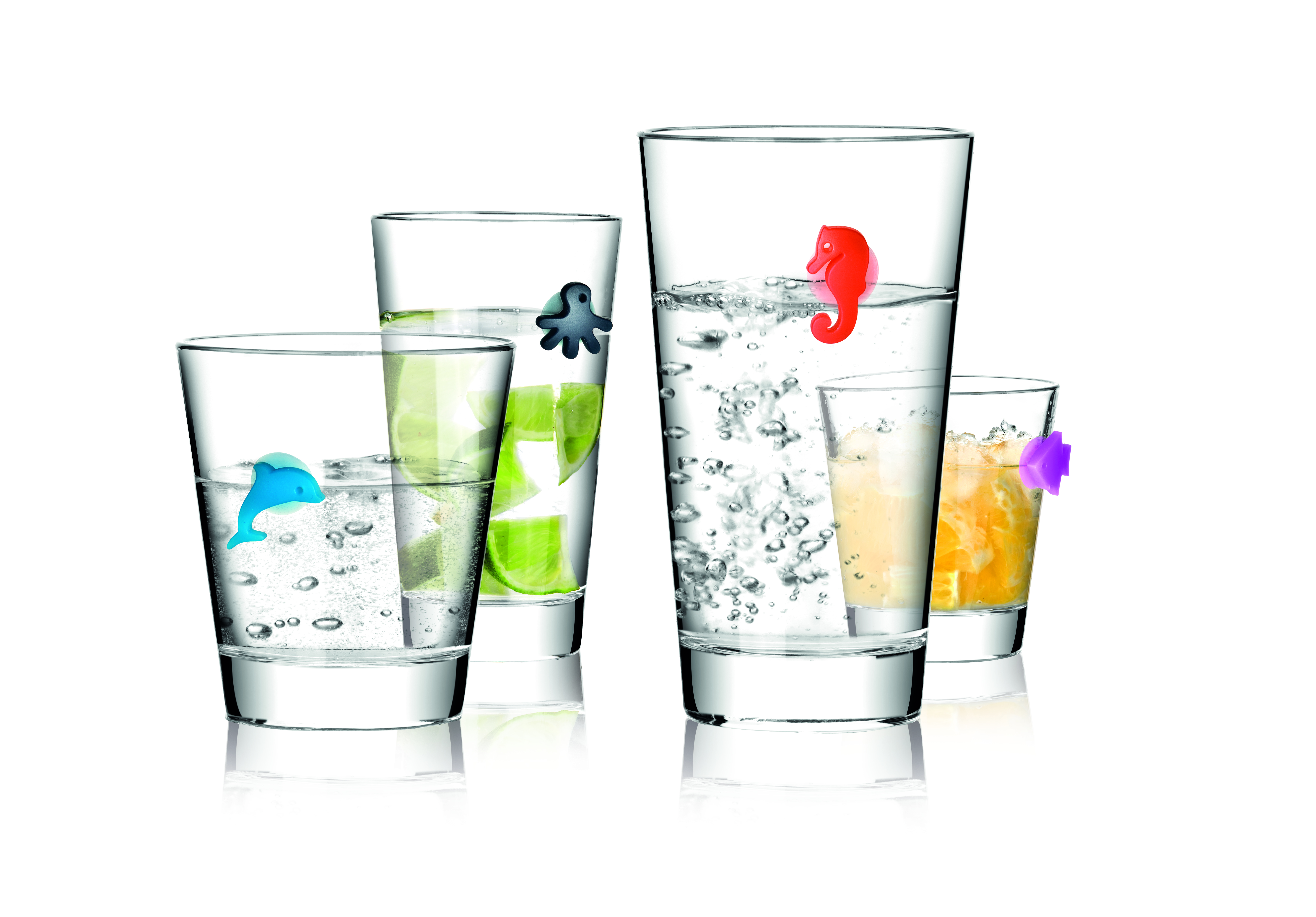 Farvemarkering til glas, 12 stk. - Hurtig levering