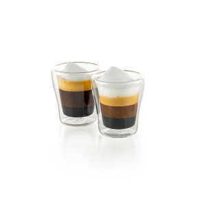 Espresso - Cortado termoglas, 2 stk. 70 ml.