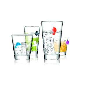 Farvemarkering til glas, 12 stk.