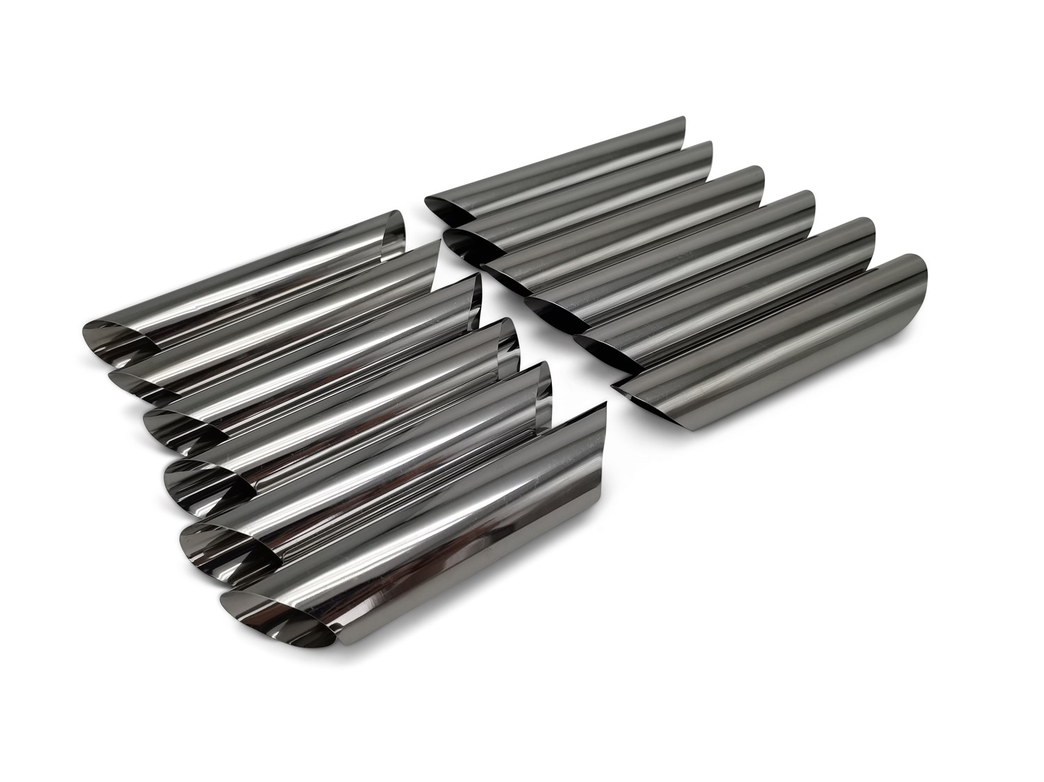 Metalrør til cannolier, nødderuller, pølsehorn eller butterdejsruller, 12stk. – Billig fragt