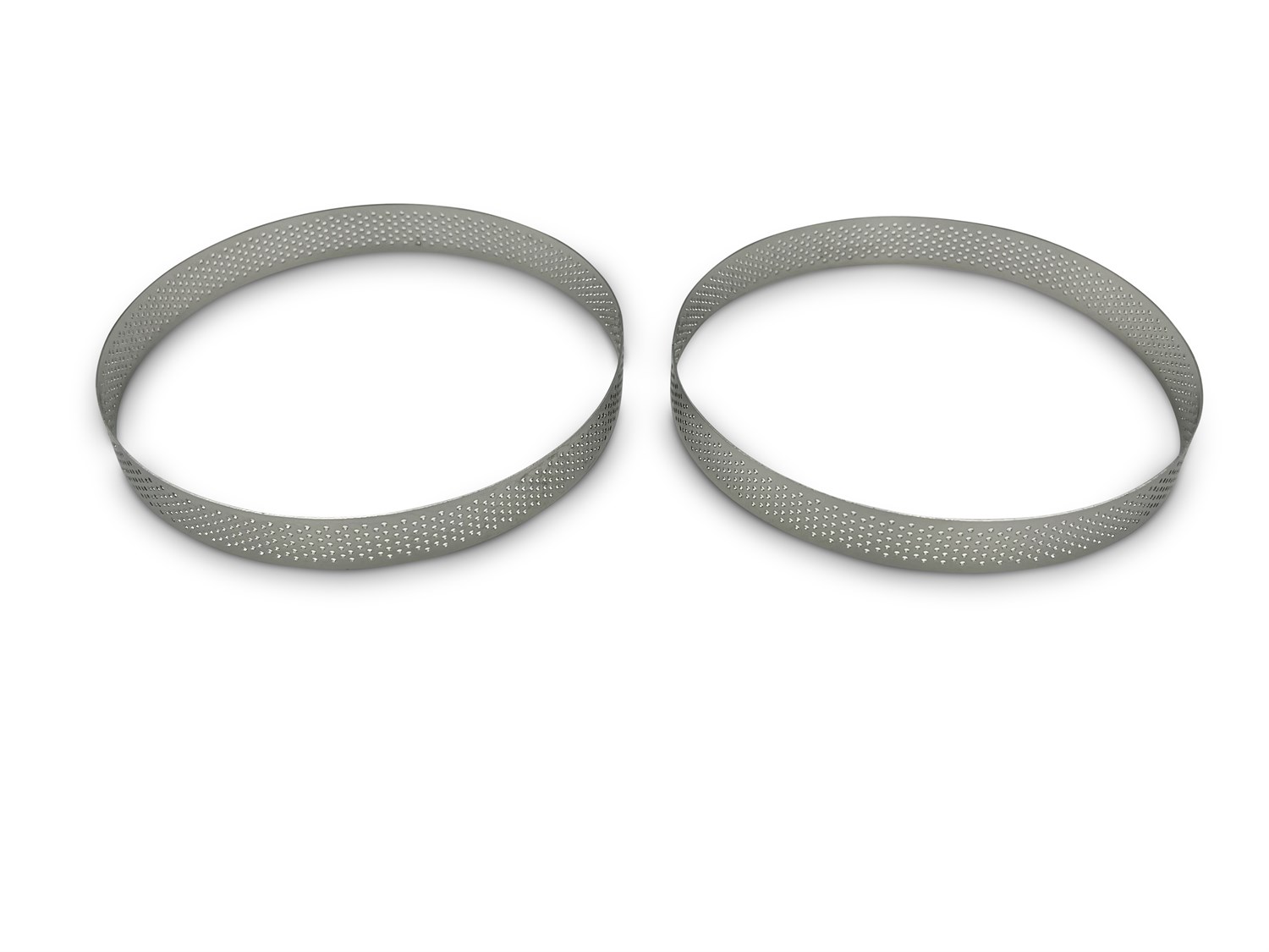 Perforeret tærtering, Ø 16 cm, 2 stk. fra Kokkens Køkkengrej – Hurtig levering