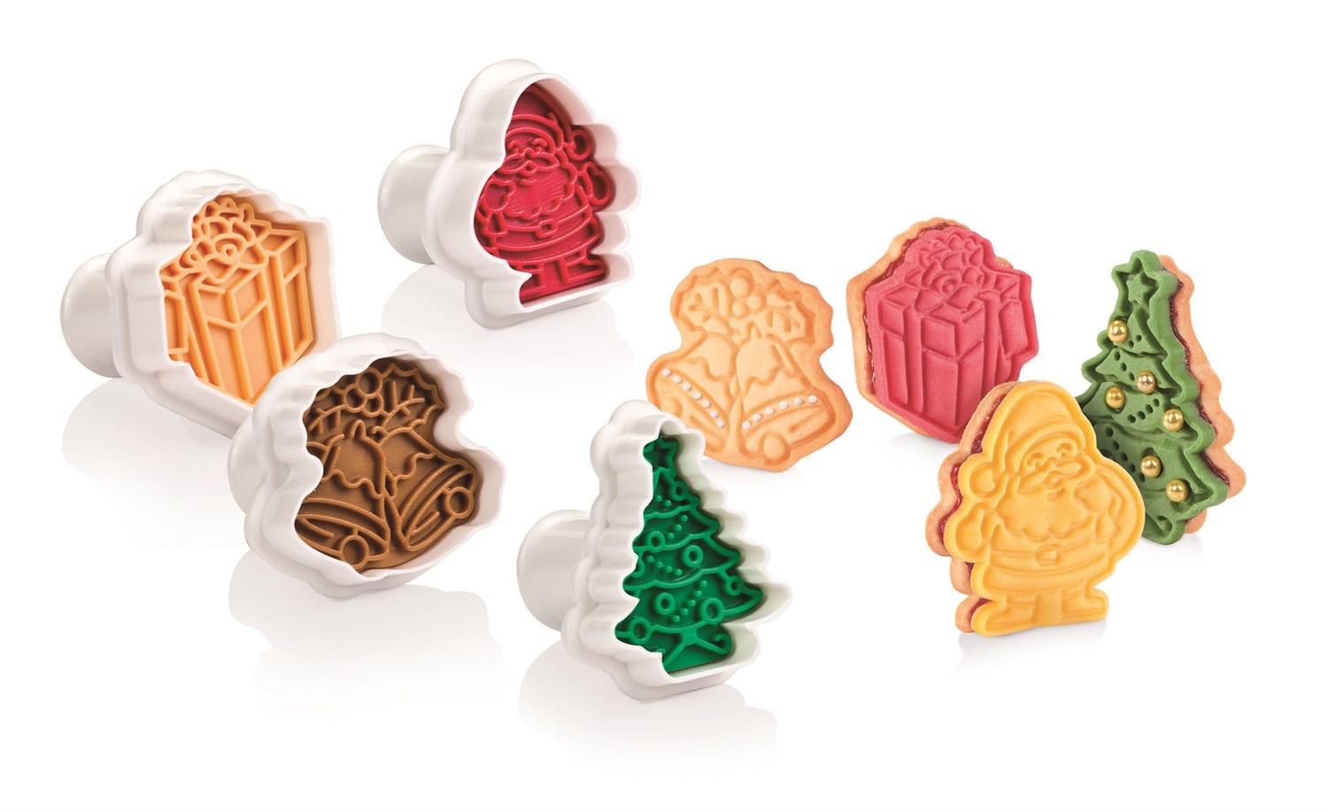 Udstikker form til små julekager med julemotiver – Billig fragt