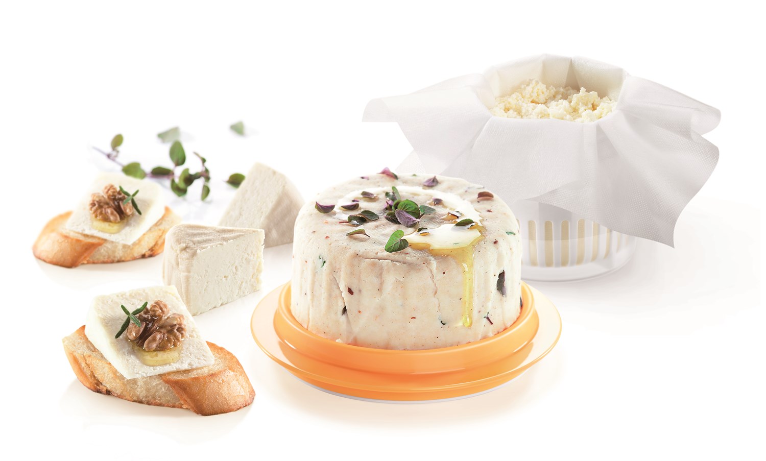 Sæt til fremstilling af frisk hjemmelavet ost - Hurtig levering