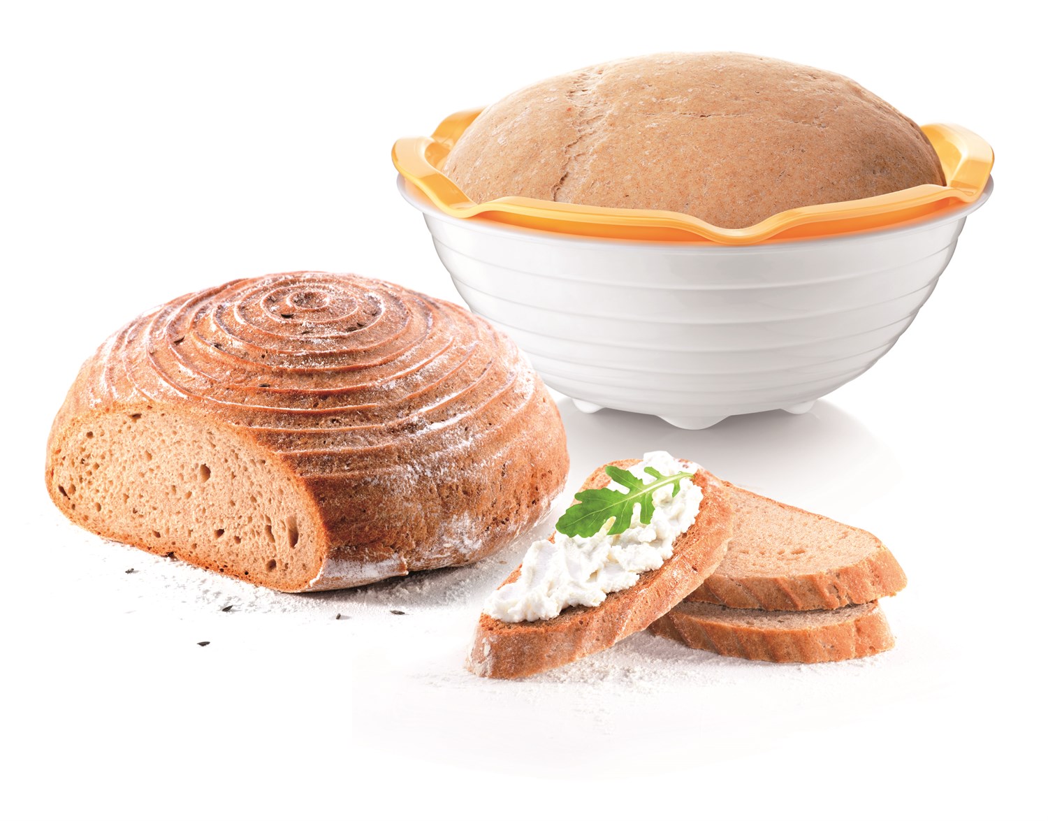 Hævekurv til runde brød – Hurtig levering
