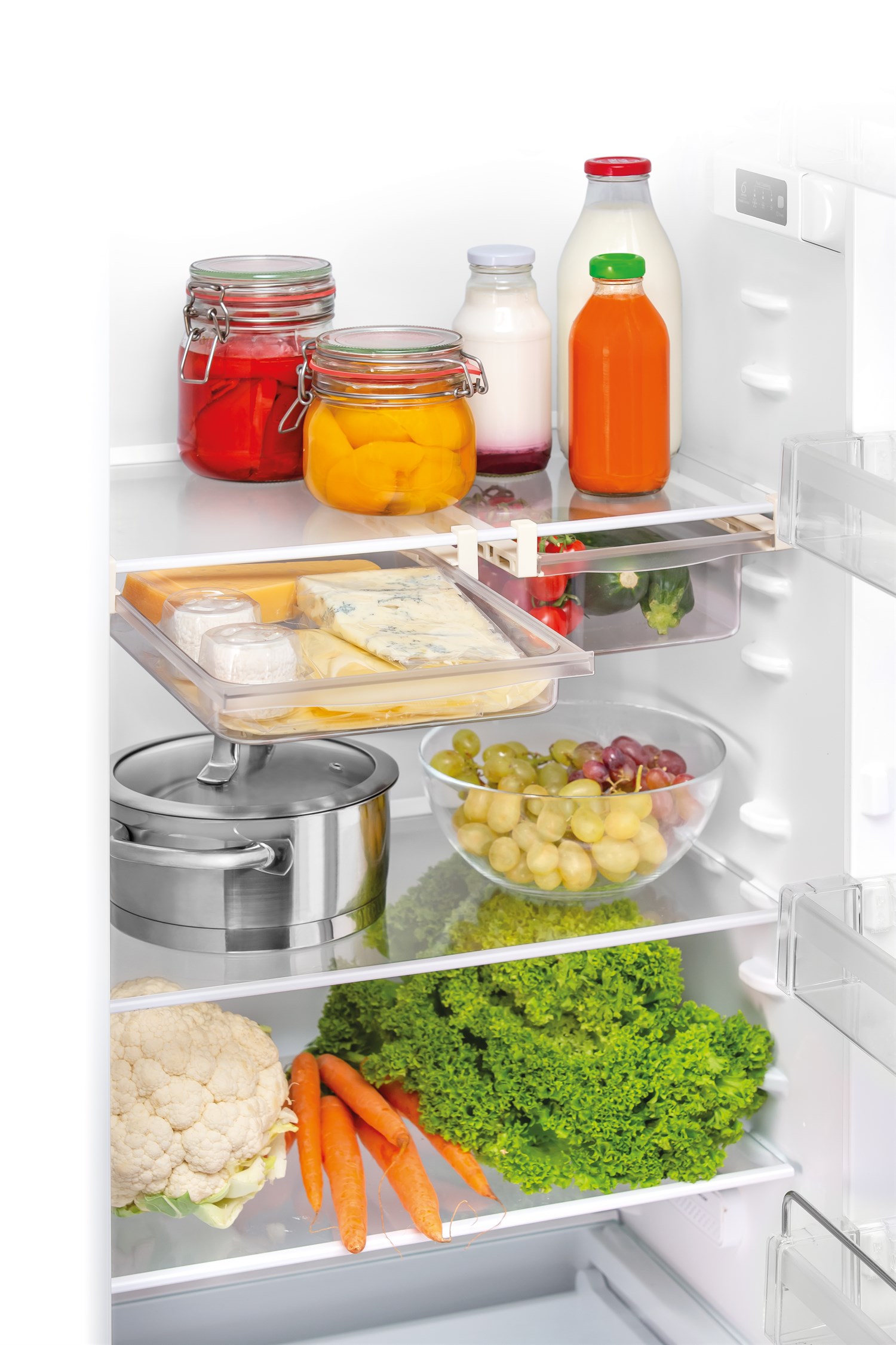 Ekstra skuffe til køleskab eller køkkenskab 29x24 cm fra Tescoma - Hurtig levering