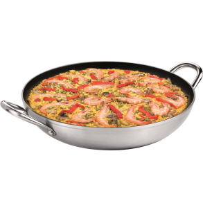 Stegepande 32 cm. med 2 h�ndtag og non-stick bel�gning.