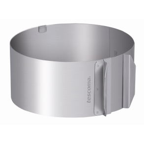 Justerbar kagering i rustfrit st�l fra Tescoma