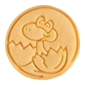 Udstikker forme med motiver af baby dinosaurus, 3 motiver