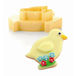 Udstikker form til sm� p�skekyllinger