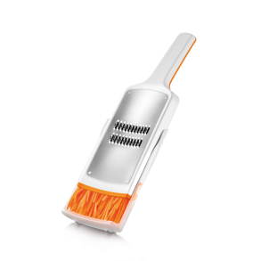 Julienne jern  til fremstilling af fine strimler med smart opsamler og beskyttelse fra Tescoma