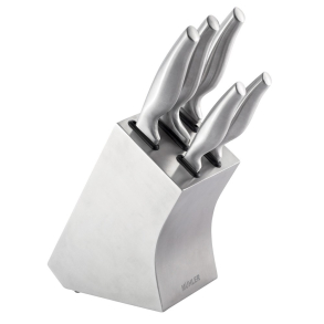 Knivs�t med knivblok og 5 knive fra M�ller