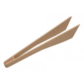 Grill tang  / Salat tang i b�getr� med ekstra brede k�ber, 28 cm.