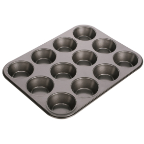 Muffins bageplade med non-stick bel�gning