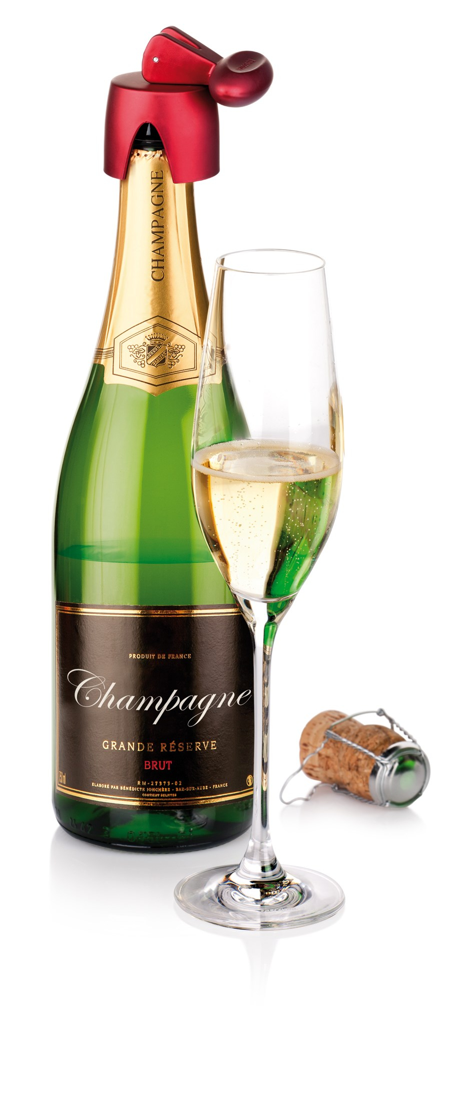 Champagne prop stop