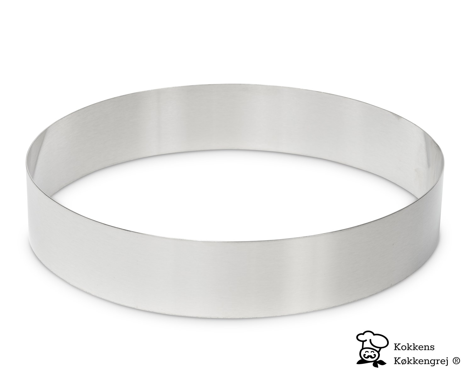 Anretterring / Kagering / Moussering, Ø26 cm. H6 cm fra Kokkens Køkkengrej – Hurtig levering